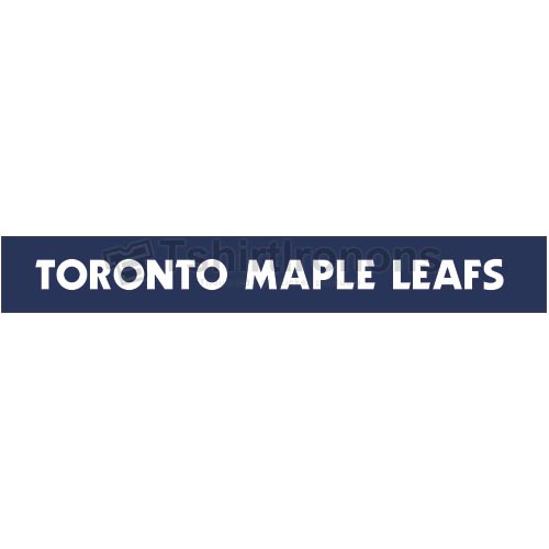 Toronto Maple Leafs T-shirts Iron On Transfers N344